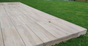 Une terrasse sur plots